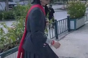 向佐男扮女装被保安驱赶，星二代另类造型引争议